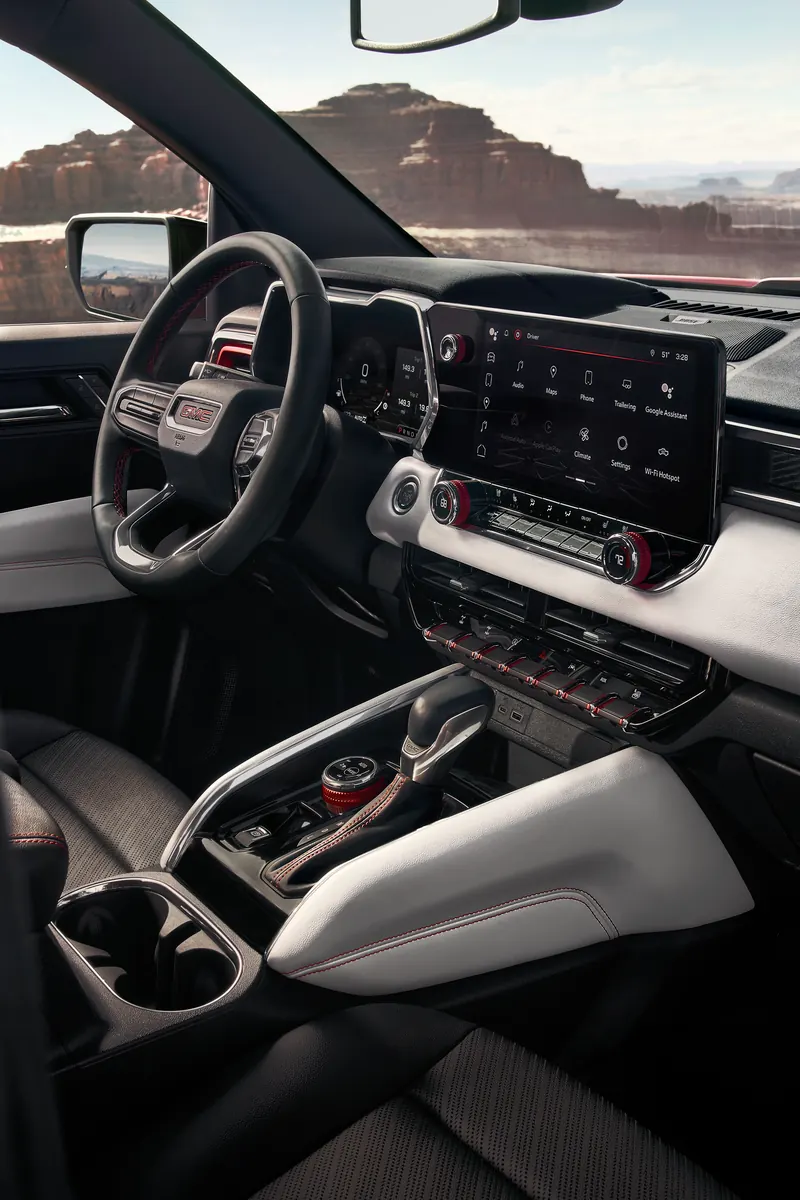 2026 GMC Canyon infotainment system at Barstow Motors GMC in POTSDAM NY